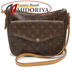 Louis Vuitton Mabillon Crossbody Shoulder Bag Brown